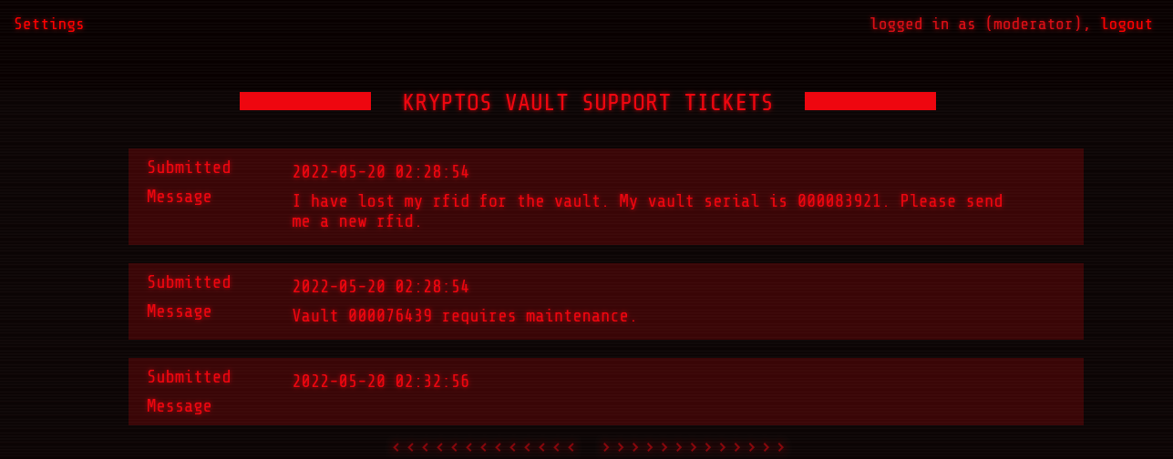 Kryptos screenshot